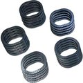 Meilner Mechanical Sales TOPOG-E Series 180 Handhole Gasket, 3-1/4in x 4-1/2in x 9/16in, Black Rubber, Obround, 2 Pack T180-3-1/4X4-1/2X9/16OB-PK25